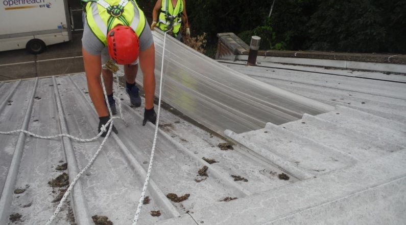 Fall Protection St Albans Industrial Skylights Replacement